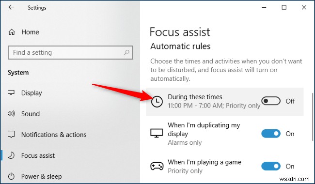 Windows 10 के नए फोकस असिस्ट फ़ीचर का उपयोग कैसे करें