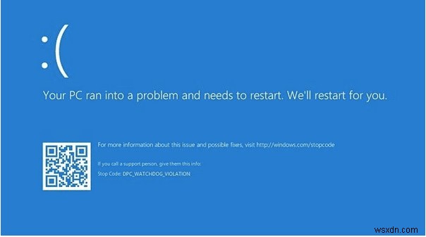 Windows 10 पर “DPC वॉचडॉग वॉयलेशन एरर” को कैसे ठीक करें