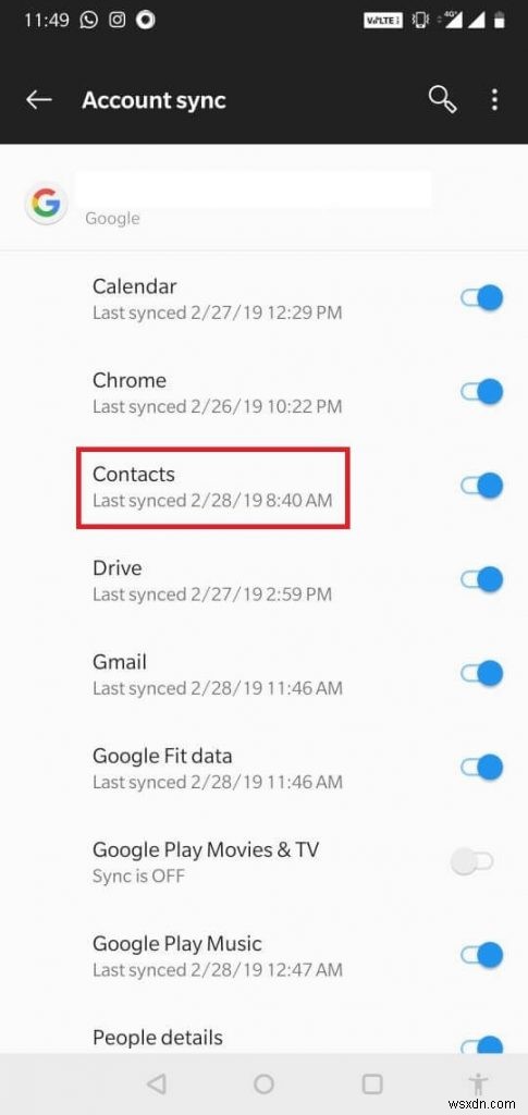 संपर्कों को iPhone से Android में स्थानांतरित करने के चरण