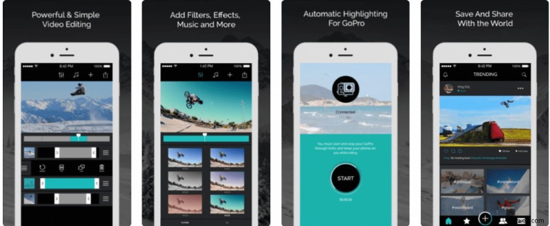 Android/iPhone में अपने लिए निःशुल्क GoPro वीडियो संपादन ऐप्स प्राप्त करें!