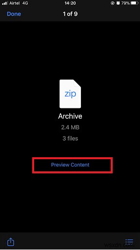 iPhone पर Zip फ़ाइलें कैसे बनाएं और खोलें?