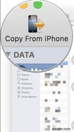फ़ोनव्यू का उपयोग करके iPhone से ध्वनिमेल और संदेश निकालने के चरण