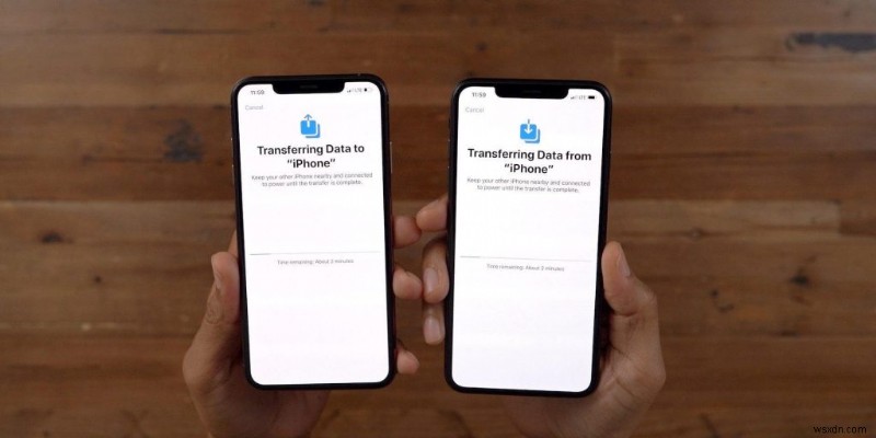 क्या आपने अपने लिए एक नया iPhone 11/Pro खरीदा है? Apple का स्थानांतरण उपकरण आरंभ करने में आपकी सहायता कर सकता है!