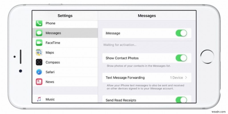 iPhone पर iMessage को कैसे सक्रिय करें