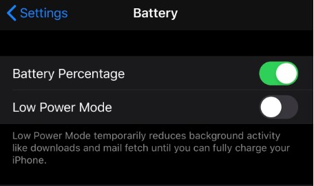 iPhone XR और अन्य iPhone पर बैटरी प्रतिशत कैसे दिखाएं?