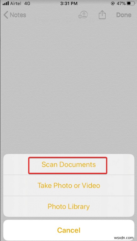 iPhone पर दस्तावेज़ों को स्कैन करने का तरीका जानने के लिए इन तरीकों को देखें