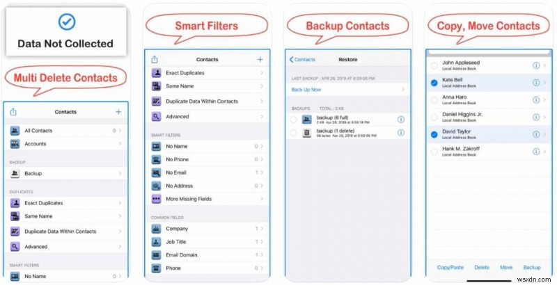 5 बेस्ट डुप्लीकेट कॉन्टैक्ट रिमूवर ऐप्स - आईफोन में डुप्लीकेट कॉन्टैक्ट्स को डिलीट करें