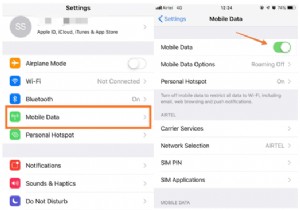 iPhone और iPad पर मैन्युअल रूप से डेटा उपयोग की जांच कैसे करें?