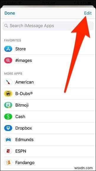 iMessage से ऐप आइकन कैसे छुपाएं