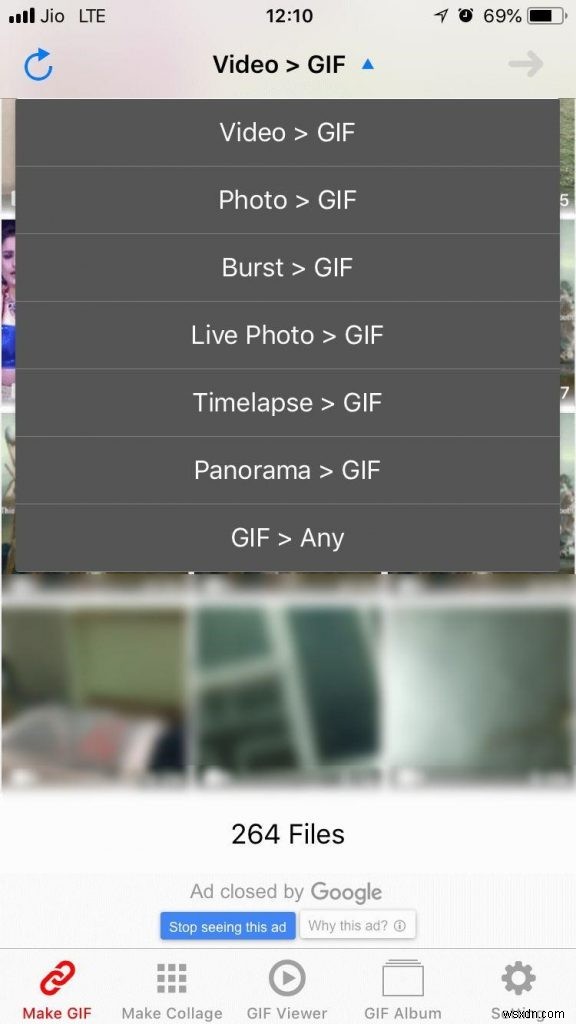 अपने iPhone पर बर्स्ट फोटो को GIF में कैसे बदलें