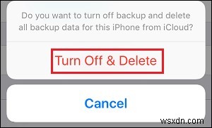 अपने iPhone से iCloud बैकअप कैसे हटाएं