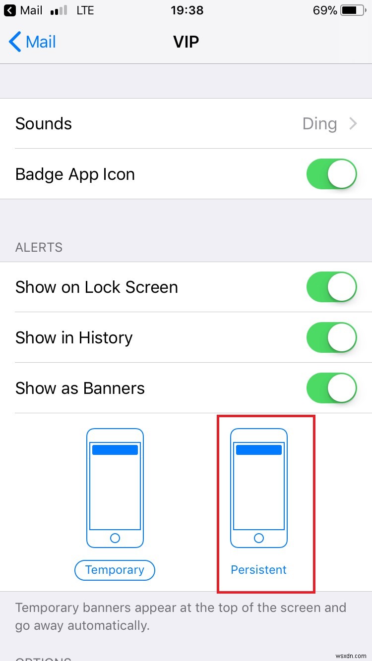 iPhone पर महत्वपूर्ण ईमेल के लिए अलर्ट और बैनर कैसे प्राप्त करें