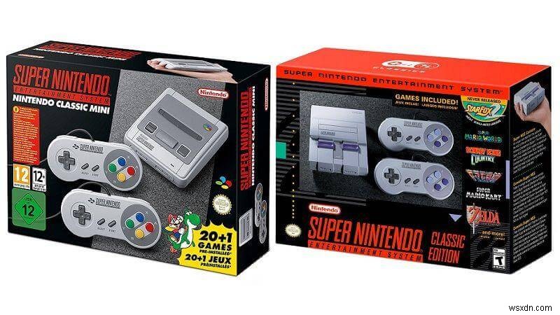 SNES क्लासिक संस्करण:एक बॉक्स में 90 के दशक की यादें