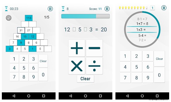एंड्रॉइड के लिए बेहतरीन मैथ गेम्स!