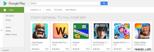 Google Play झटपट:Android गेमर्स के लिए सबसे अच्छी चीज़