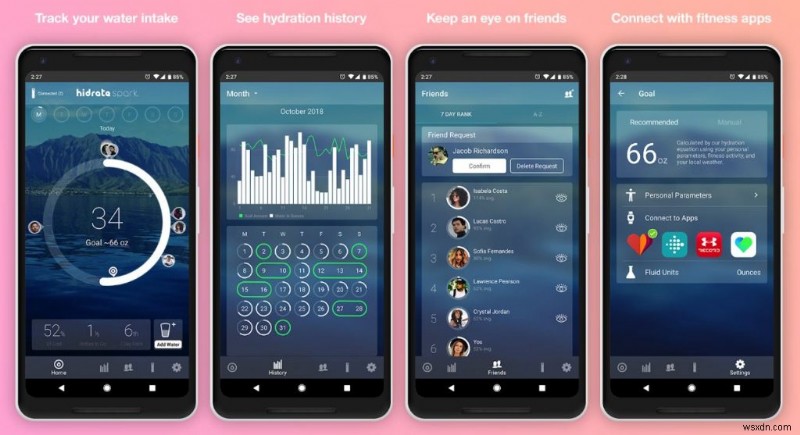 जीवन को स्वस्थ बनाने के लिए Android के लिए शीर्ष 4 फ़िटनेस गैजेट और ऐप्स