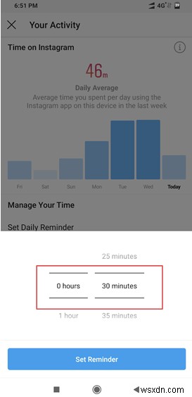 अपने Android स्मार्टफ़ोन पर Instagram के उपयोग को कैसे सीमित करें