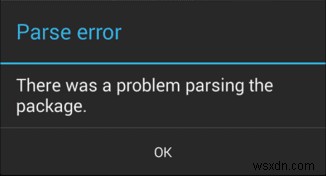 Android में पार्स त्रुटि को कैसे ठीक करें:शीर्ष 9 तरीके