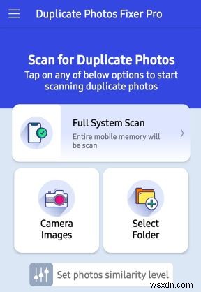 किसी विशिष्ट फ़ोल्डर से Android में डुप्लिकेट फ़ोटो कैसे हटाएं?
