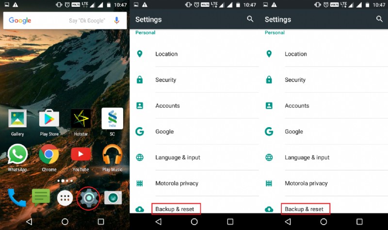 अपने Android स्मार्टफ़ोन को फ़ैक्टरी रीसेट कैसे करें