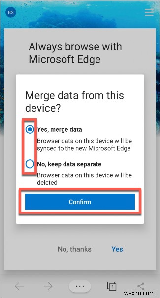 Android पर Microsoft Edge को कैसे स्थापित और उपयोग करें