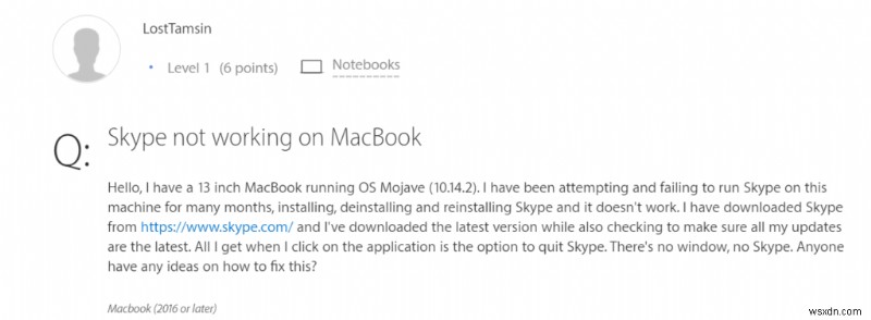 Skype Mac पर काम नहीं कर रहा है (2022) - इसे ठीक करने का तरीका बताया गया है
