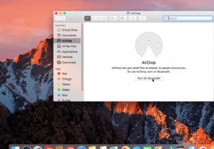 Mac पर AirDrop का उपयोग और चालू कैसे करें