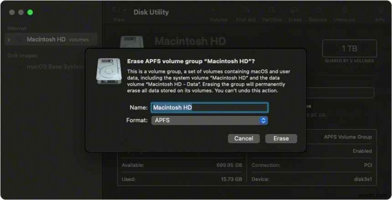 मैक हार्ड डिस्क ड्राइव को कैसे वाइप करें