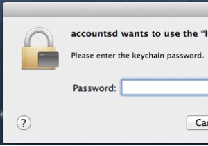  Accountsd लॉगिन कीचेन का उपयोग करना चाहता है  अलर्ट को कैसे ठीक करें