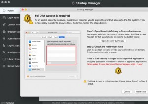 Mac के लिए स्टार्टअप प्रबंधक:अपनी मशीन अभी ठीक करें!