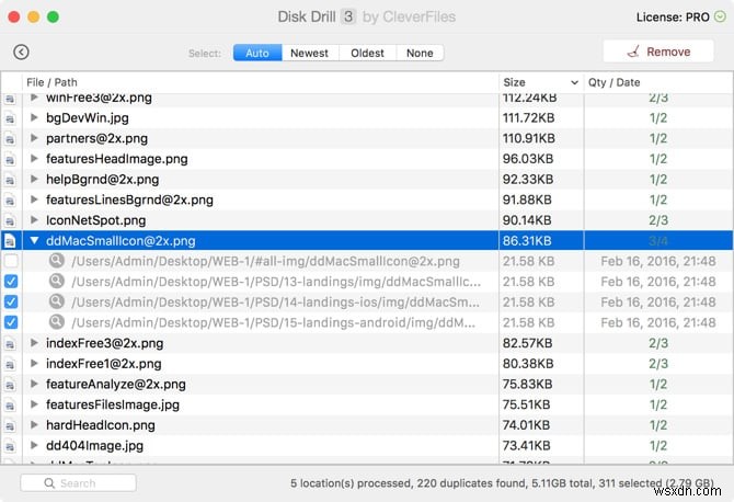 मैक के लिए 10 सर्वश्रेष्ठ डुप्लीकेट फाइल फाइंडर डुप्लीकेट फाइलों को हटाने के लिए