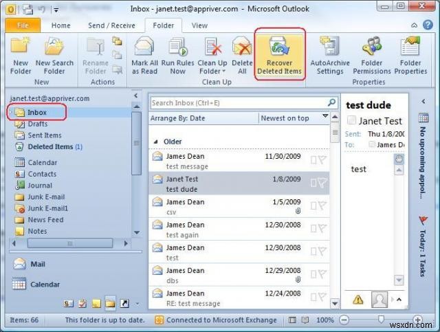 कैसे Outlook आपको गलती से ईमेल से हटाए गए आइटम पुनर्प्राप्त करने देता है