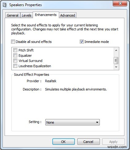 Windows PC पर स्पीकर की खनखनाहट/बज़िंग ठीक करें