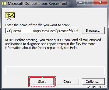 कैसे Outlook PST फ़ाइल की मरम्मत करें