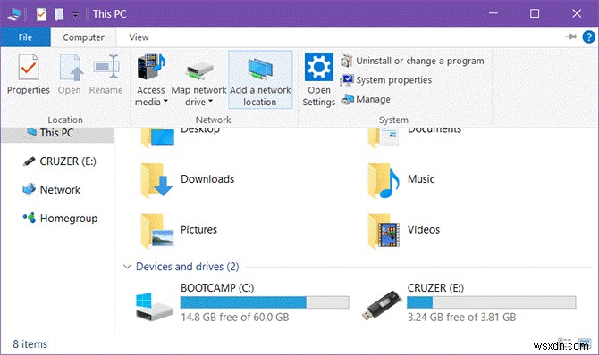 Windows फ़ाइल एक्सप्लोरर को FTP क्लाइंट में कैसे बदलें