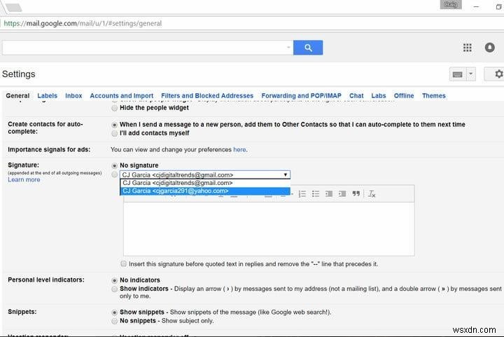 Gmail में हस्ताक्षर कैसे जोड़ें