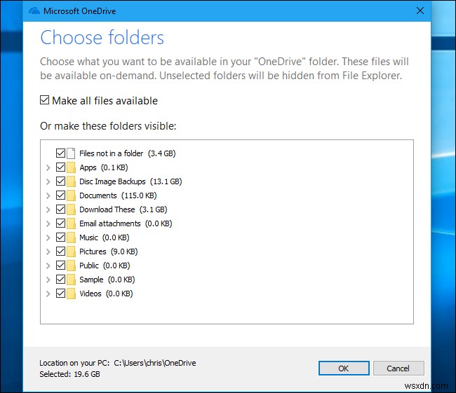 Windows 10 में OneDrive की नई फ़ाइल ऑन-डिमांड सुविधा का उपयोग कैसे करें