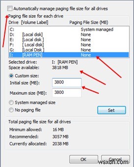 Windows में RAM के रूप में फ्लैश ड्राइव का उपयोग कैसे करें