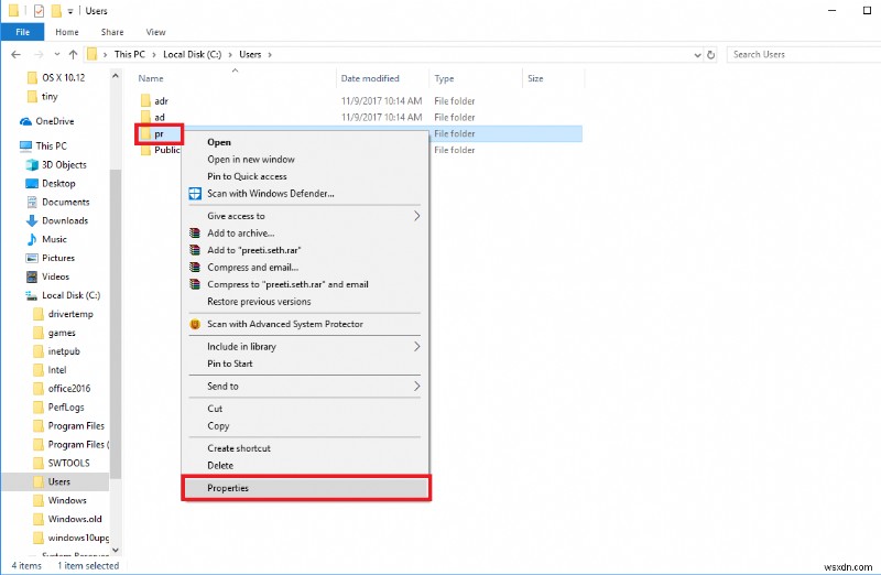 डिफ़ॉल्ट डेटा फ़ोल्डर को किसी भिन्न ड्राइव पर कैसे ले जाएँ:Windows 10
