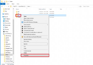 डिफ़ॉल्ट डेटा फ़ोल्डर को किसी भिन्न ड्राइव पर कैसे ले जाएँ:Windows 10