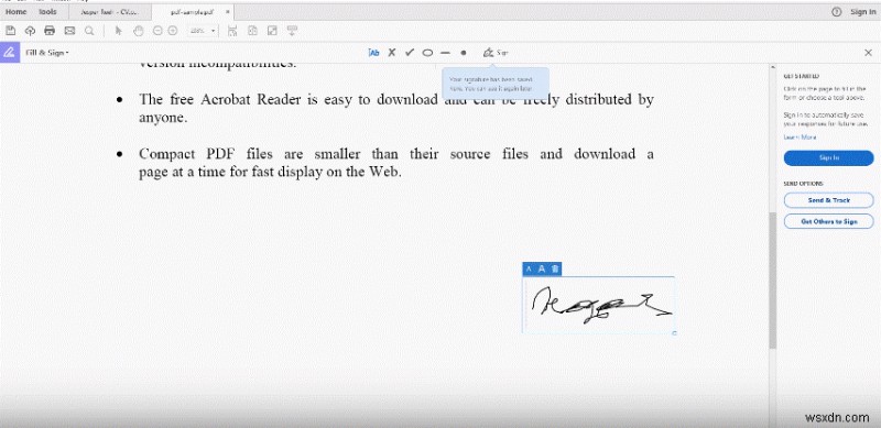 PDF डिजिटल सिग्नेचर पर कैसे हस्ताक्षर करें