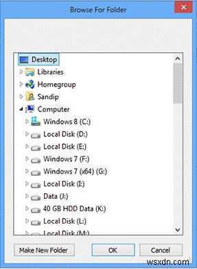 Windows 8 में ऐप डेटा का बैकअप और रीस्टोर कैसे करें?