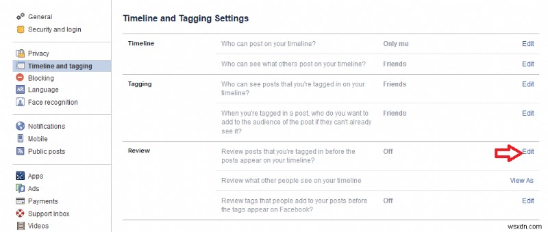 अपनी Facebook टाइमलाइन को कैसे व्यवस्थित करें