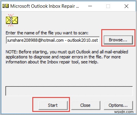 Microsoft Outlook ने कार्य करना बंद कर दिया है त्रुटि को ठीक किया गया