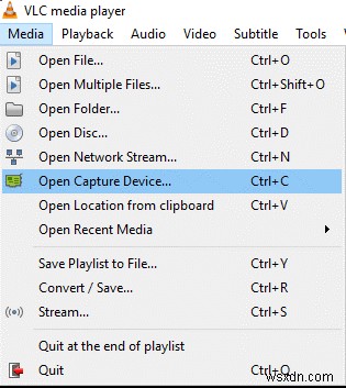 Windows 10, 8 और 7 पर VLC मीडिया प्लेयर के साथ अपनी स्क्रीन कैसे रिकॉर्ड करें
