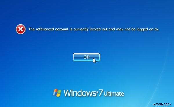 Windows 7 व्यवस्थापक खाते से लॉक होने पर क्या करें