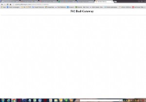 त्रुटि 502 खराब गेटवे को कैसे हल करें?