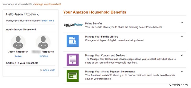 प्राइम के लाभों को परिवार के सदस्यों के साथ साझा करने के लिए Amazon परिवार का उपयोग कैसे करें