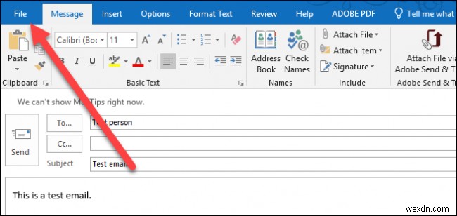 Microsoft Outlook पर अपने ईमेल और संपर्कों को फ़ाइलों के रूप में कैसे सहेजें