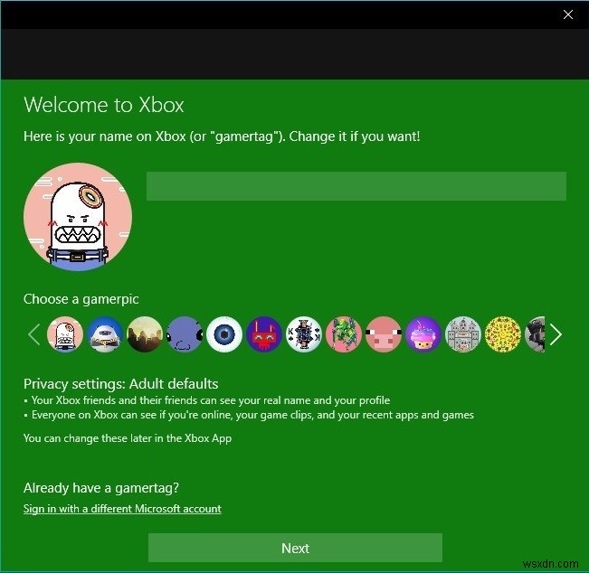 Windows 10 पर Xbox Live अकाउंट कैसे बनाएं